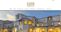 Desktop Screenshot of costapointe.com